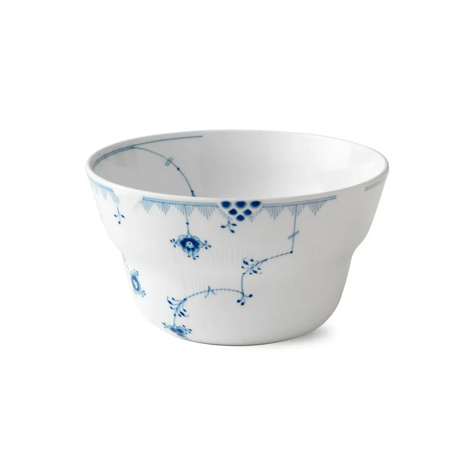 Kgl. Porcelæn Blå Elements skål 320 cl stor