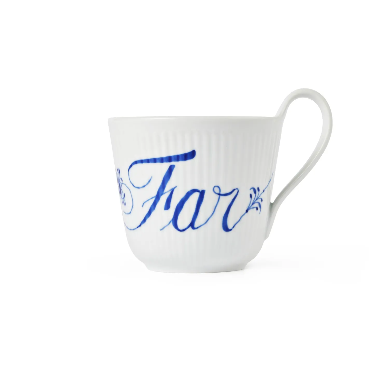 Royal Copenhagen Alfabet højhankskop Far 33 cl