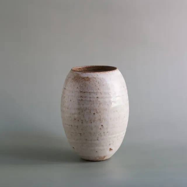 Odd Boys Ceramic Odd Small Vase vase off-white mat stentøj