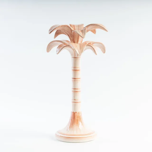 Les Ottomans Palma Rosa MARP04 lysestage stor håndmalet