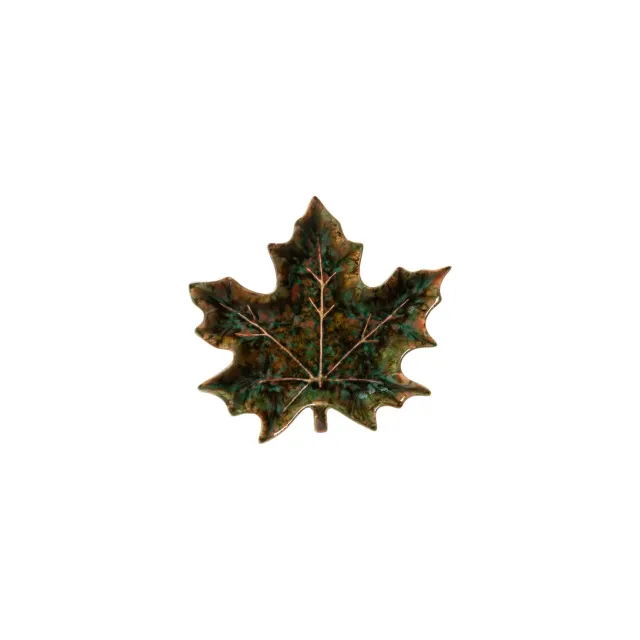 Costa Nova Maple Leaf Forest pynt juniper green