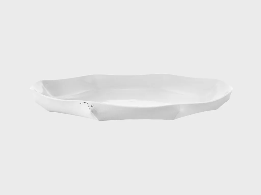 Nymphenburg Lightscape Épure tallerken 25 cm hvid