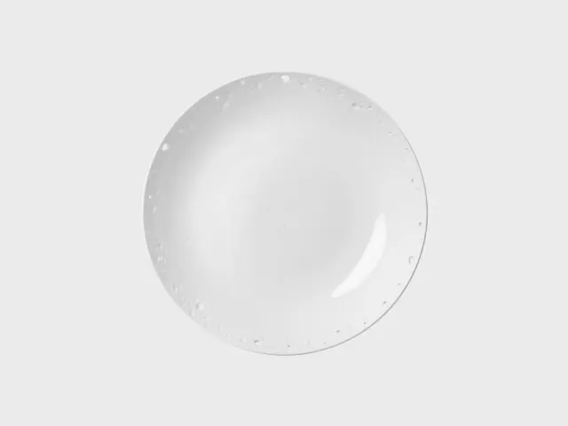 Nymphenburg Hvide Koralle skål hvid glaseret porcelæn
