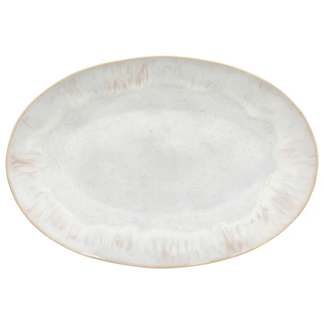 Costa Nova Eivissa fad ovalt stort sand beige blank