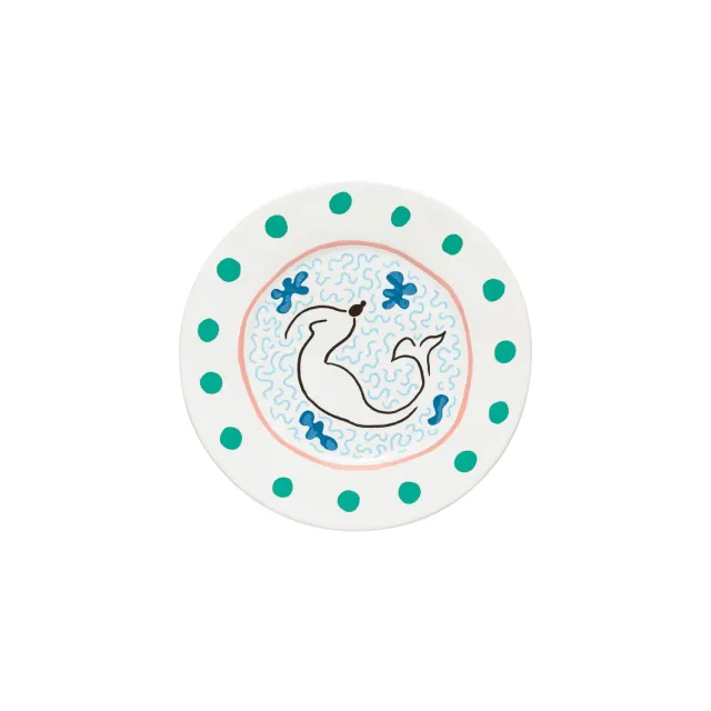 Costa Nova Summer Bliss frokosttallerken mermaid hvid