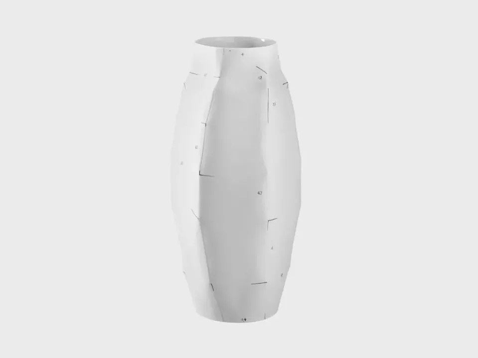 Nymphenburg Lightscape Épure vase M