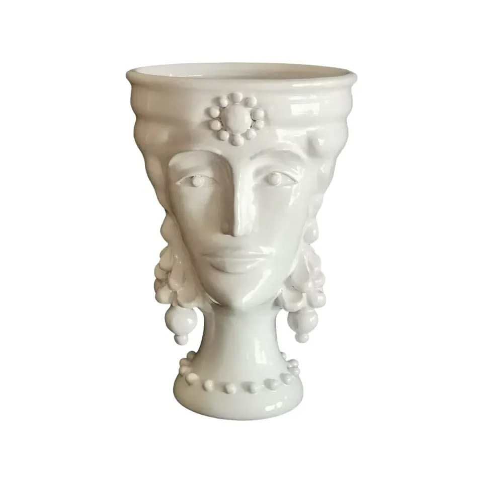 An Italian Heritage Moro vase håndmalet Sicilien