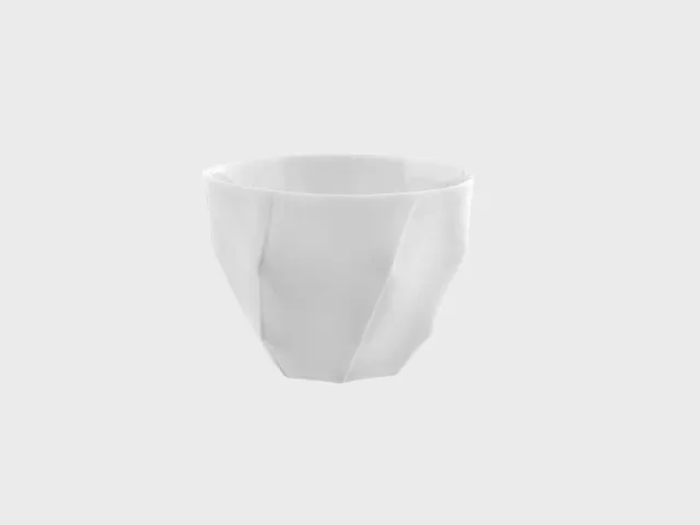 Nymphenburg Lightscape espressokop porcelæn hvid