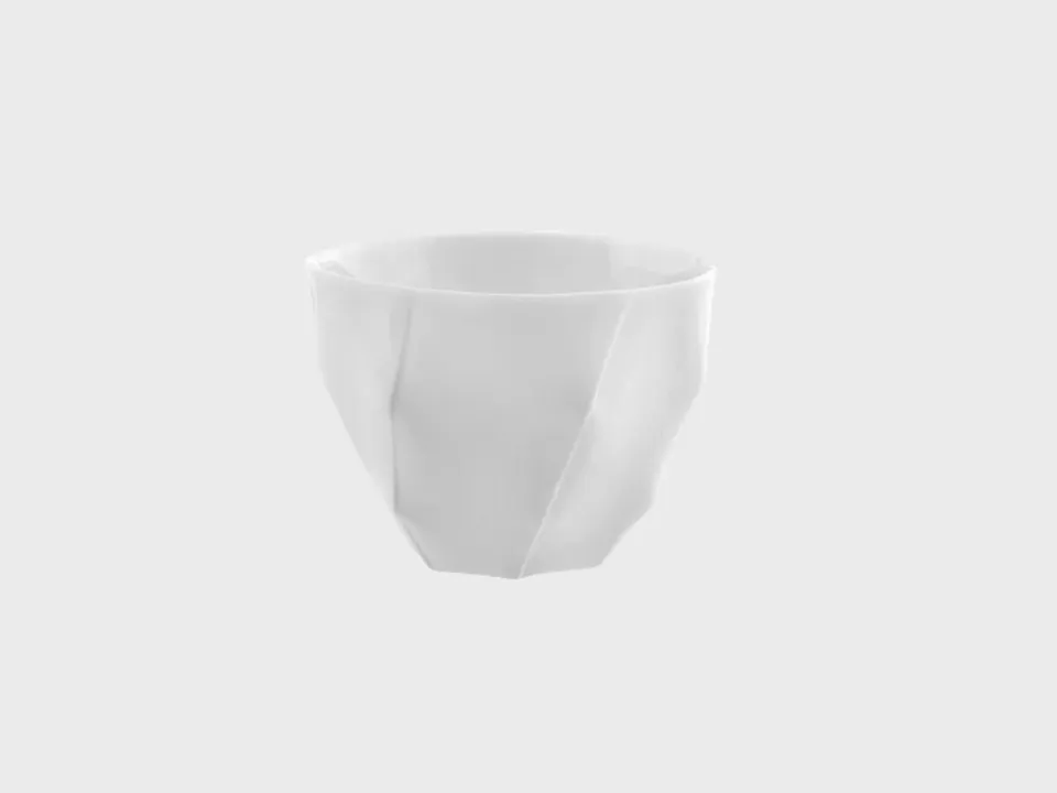 Nymphenburg Lightscape espressokop porcelæn hvid
