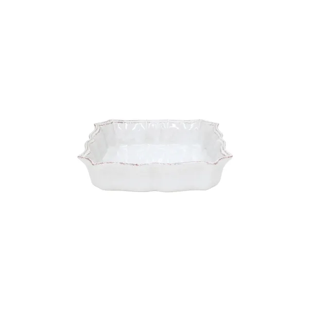 Costa Nova Impressions Square Baker ovnfad hvid blank