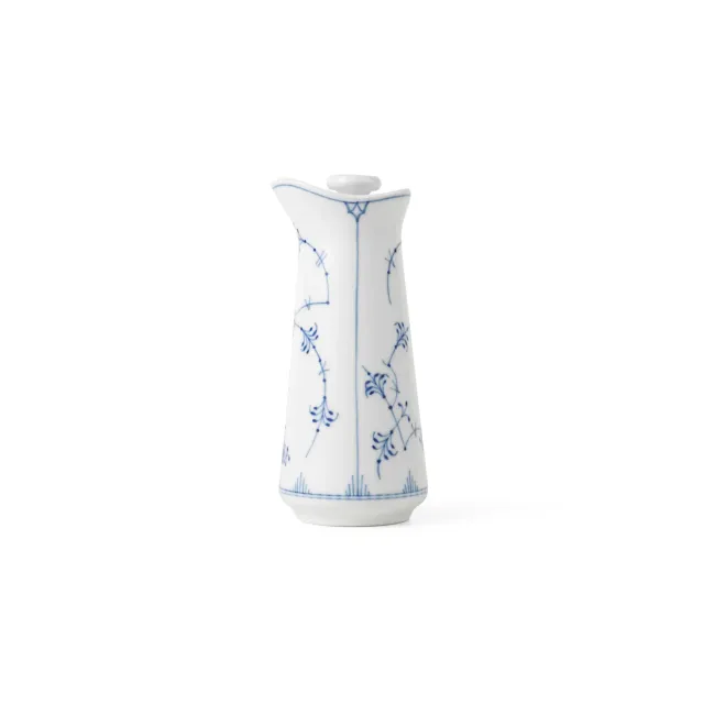 Royal Copenhagen Musselmalet Riflet olie eddikeflaske 13,5cm