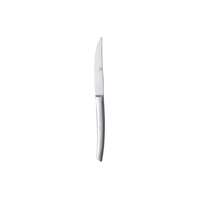 Costa Nova Vela steakkniv børstet sølv rustfrit stål