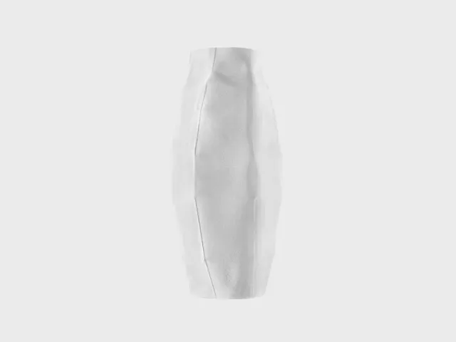 Nymphenburg Lightscape vase M hvid biskuit