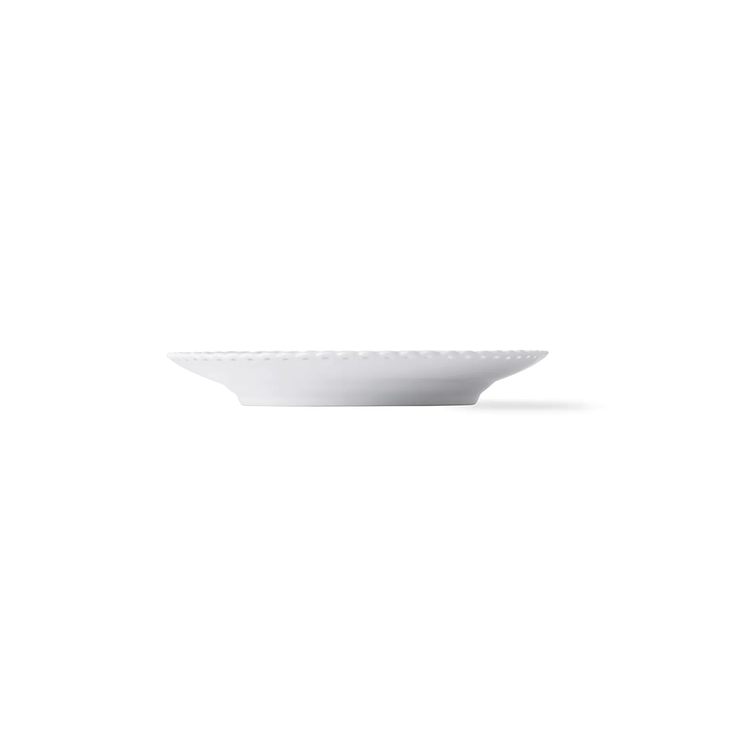 Royal Copenhagen Hvid Helblonde tallerken 17 cm blondekant