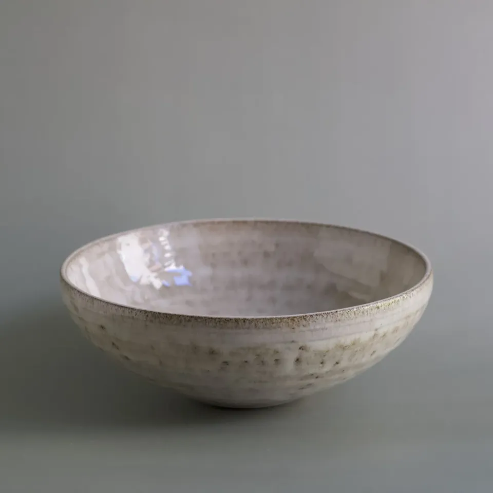Odd Boys Ceramic Odd Medium Bowl skål floating white 19 cm