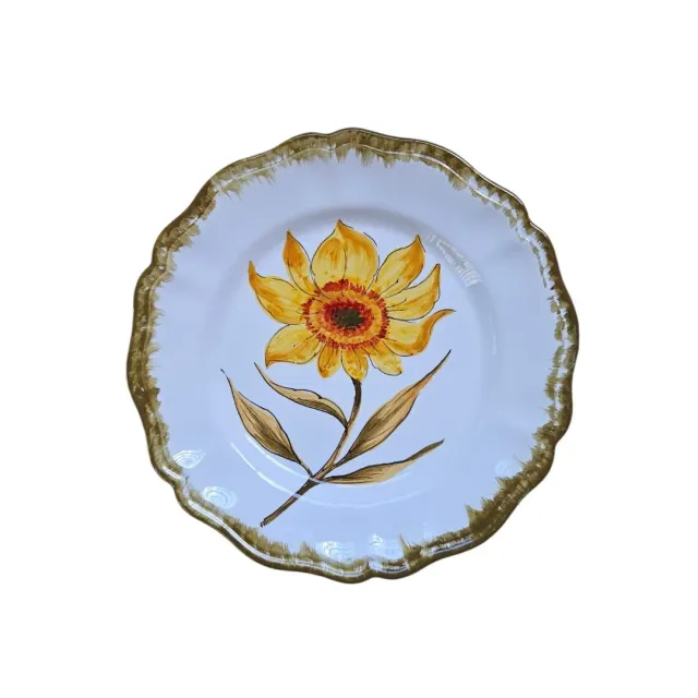 Les Ottomans Girasole flad tallerken solsikke
