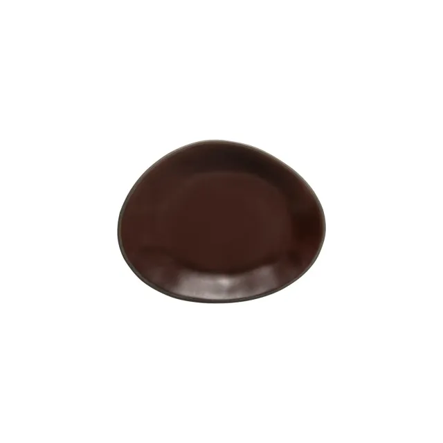 Costa Nova Stacked Organic Oval Tallerken Port Red Mat