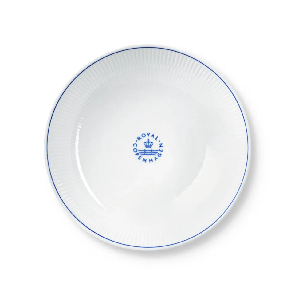 Kgl. Porcelæn Blueline skål 110 cl serveringsskål