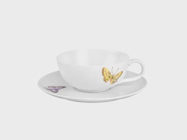 Nymphenburg Lotos Papilio espressokop sommerfugl