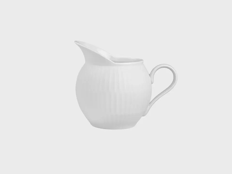 Nymphenburg Orion kande hvid biskuit porcelæn
