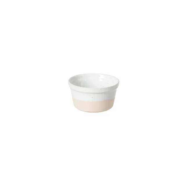 Costa Nova Fattoria rund ramekin hvid stentøj blank glasur