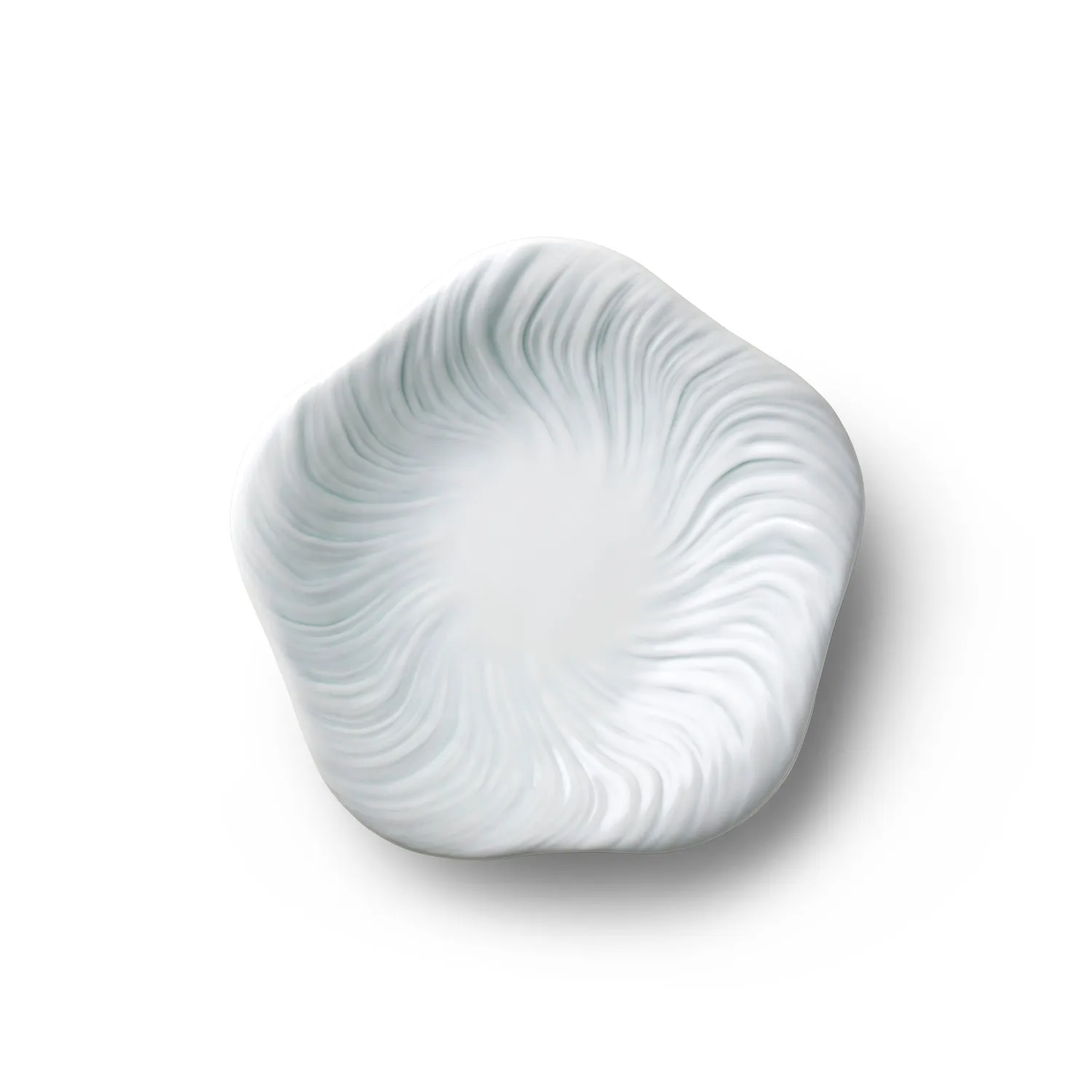 Kgl. Porcelæn Triton tallerken Celadon 26 cm kunst