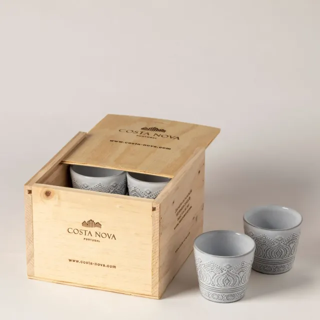 Costa Nova Grespresso espressokopper 8 stk white kenya