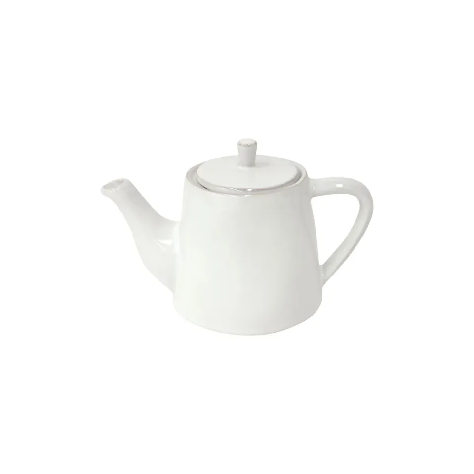 Costa Nova Aparte Teapot tekande hvid blank stentøj