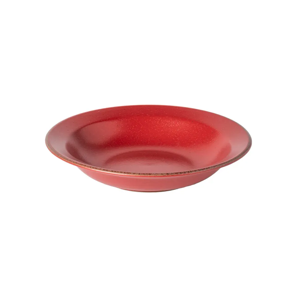 Costa Nova Positano suppe/pastatallerken Amora rød mat stentøj
