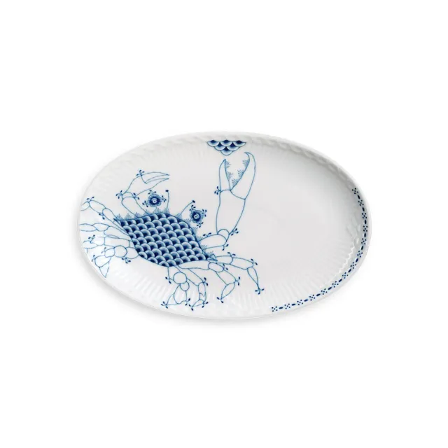 Royal Copenhagen Royal Creatures asiet 23,5 cm krabbe