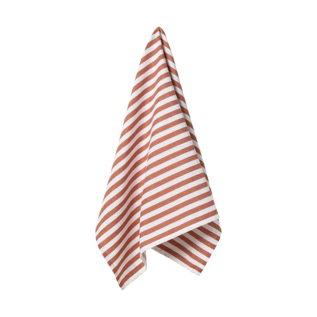 Costa Nova Stripes viskestykker 2 stk orange bomuld
