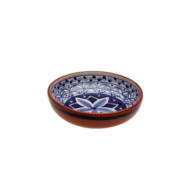 Costa Nova Alentejo suppeskål blue-white terracotta