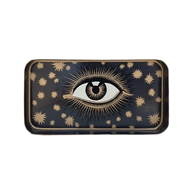 Les Ottomans All-Seeing Eye EYT02 bakke håndmalet