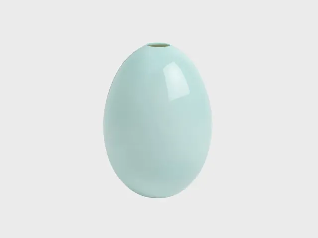 Nymphenburg Eivase M Mørkt Fugleæg vase