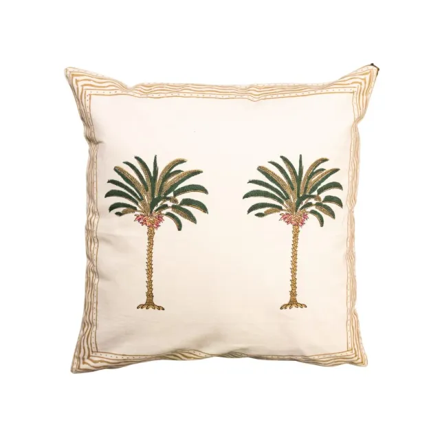 Les Ottomans Palm THC01 pudebetræk palme bomuld