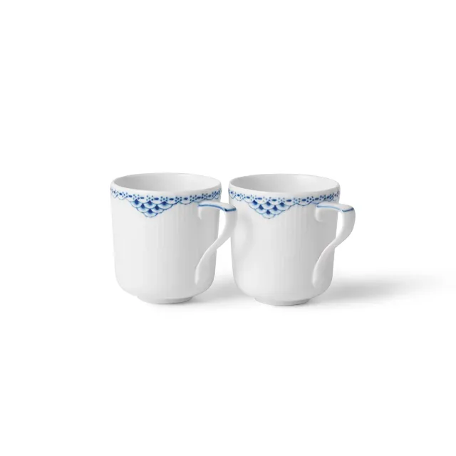 Royal Copenhagen Prinsesse krus 30 cl 2 stk blå