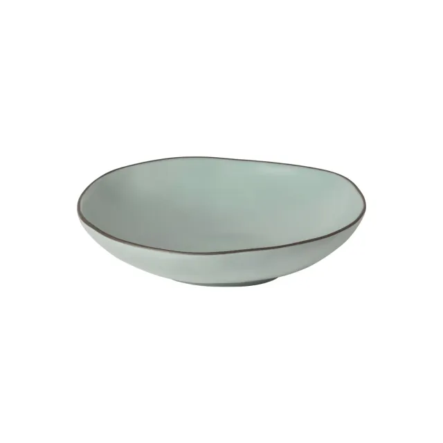 Costa Nova Stacked Organic suppetallerken sky blue mat