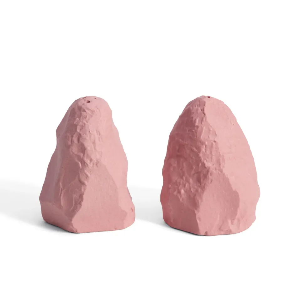 1882 Ltd Crockery salt og peber sæt pink stentøj