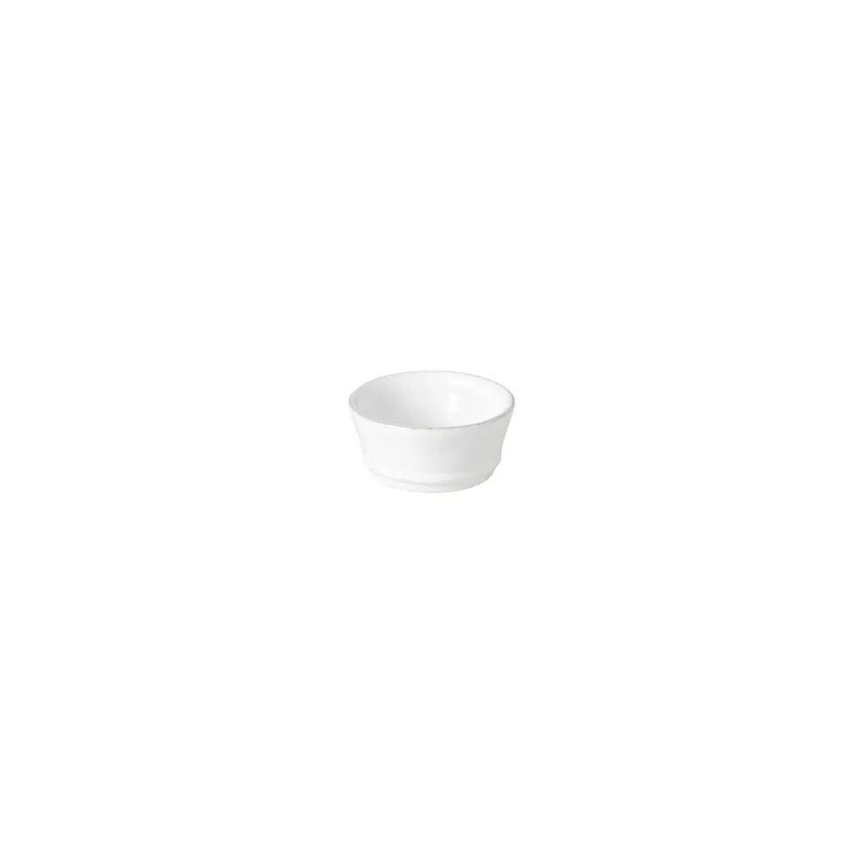 Costa Nova Friso ramekin smørskål hvid blank glasur