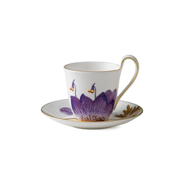 Kgl. Porcelæn Flora højhankskop Stedmoderblomst 27 cl