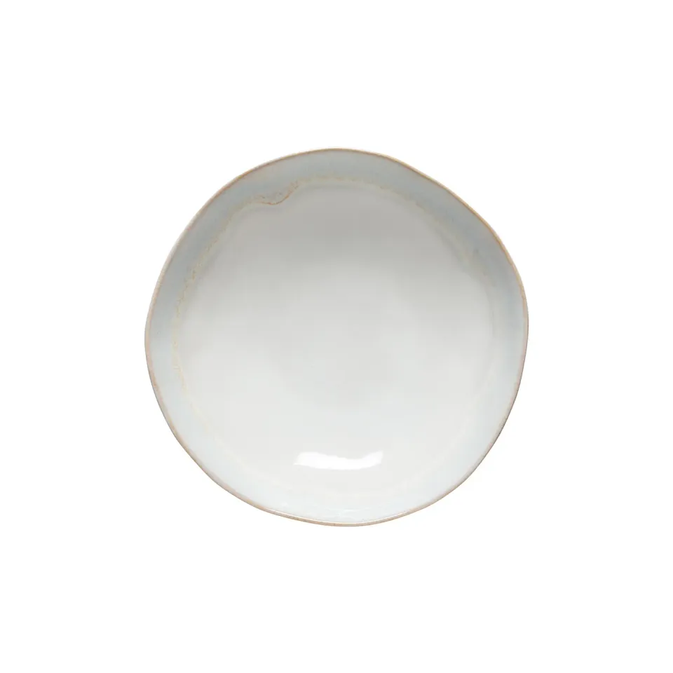 Costa Nova Brisa suppe pastaskål salt hvid blank glasur