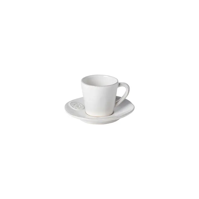 Costa Nova Nova Coffee Cup Saucer kaffekop White sæt