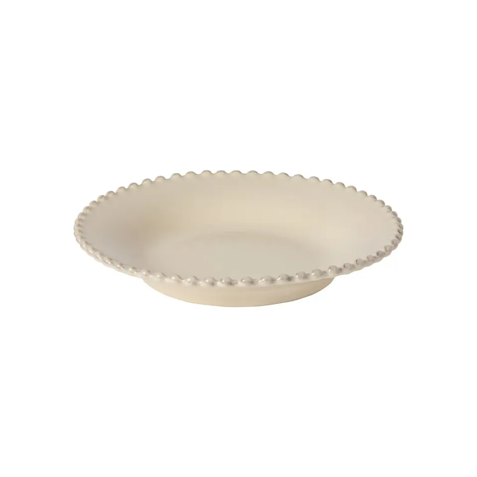 Costa Nova Pearl suppetallerken cream stentøj
