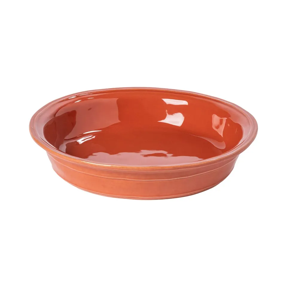 Costa Nova Fontana tærtefad stentøj paprika orange