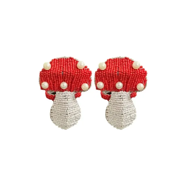 Les Ottomans servietringe svampe perler 2 stk fest