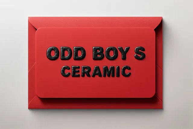 Odd Boys Ceramic gavekort 100 kr. stentøjsgave