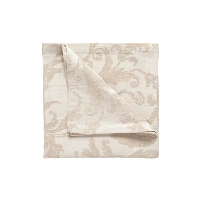 Costa Nova Dalia bordløber vanilla beige hørblanding