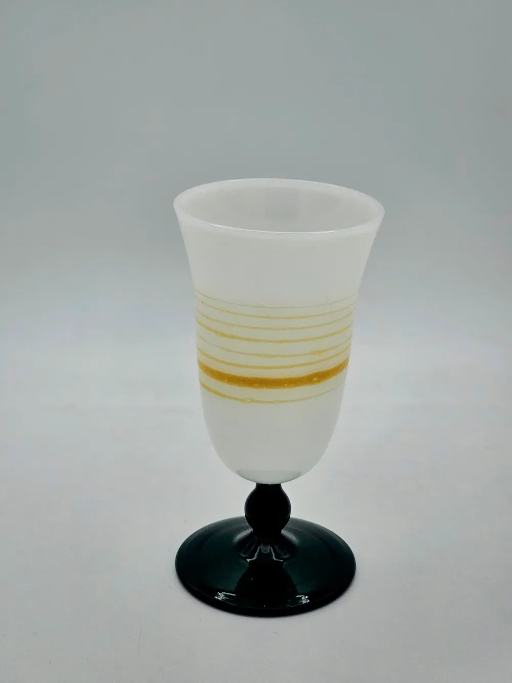 Les Ottomans Righe Gialle glas med gule striber
