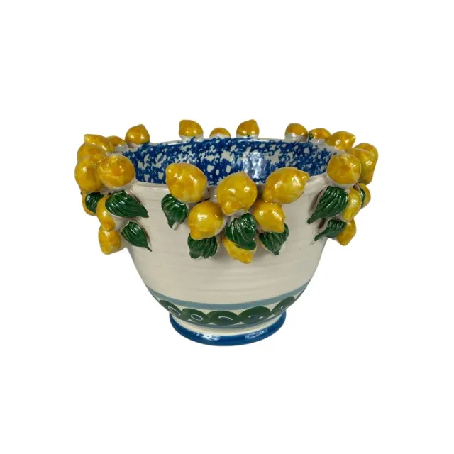 Les Ottomans Sicilian Summer Limone salatskål keramik