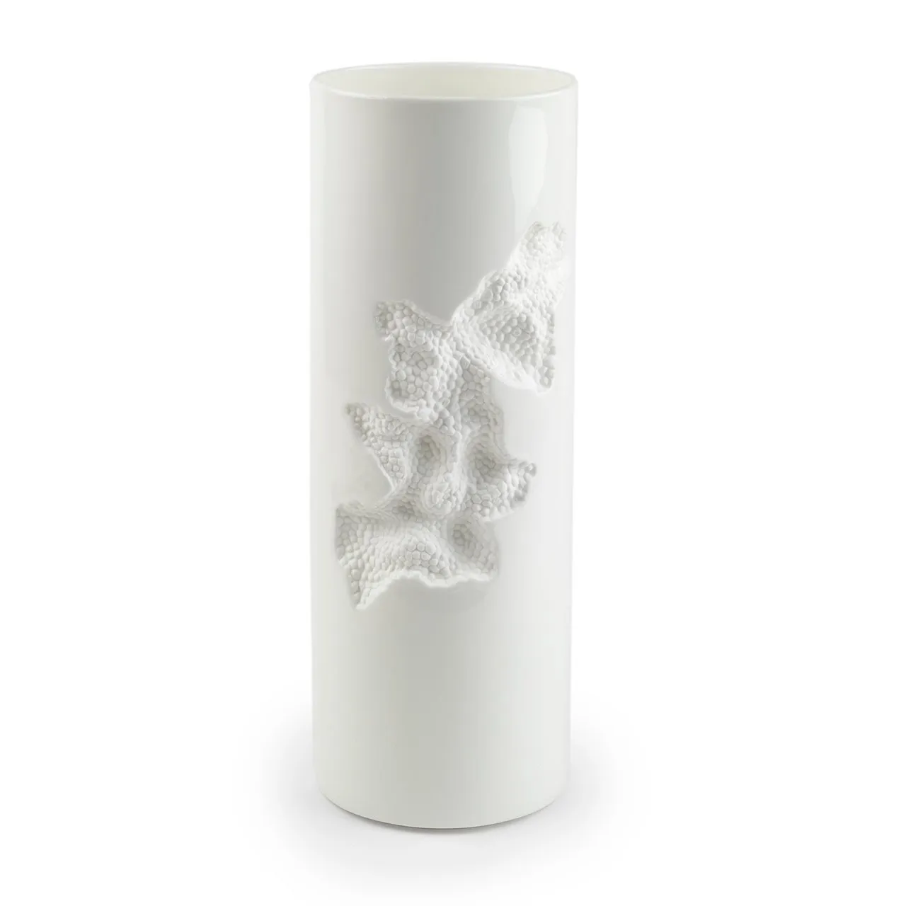 1882-Ltd Positive keramikfigur håndlavet hvid